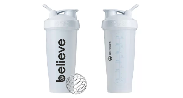 28 oz BHA Believe Blender Bottle